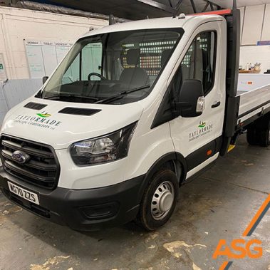 Taylormade van livery by Acres Signs and Graphics